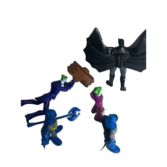 Batman Joker DC Comics Super Friends Justice League Set Of 6 - Picture 5 of 14